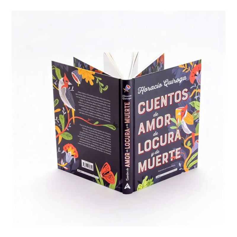 CUENTOS DE AMOR, DE LOCURA Y DE MUERTE - CLASICOS ILUSTRADOS (Nuevo) - Miniatura 2