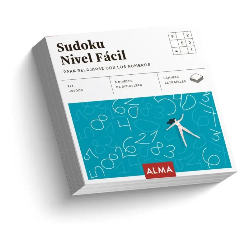 SUDOKU NIVEL FACIL - LIBRO BLOCK (Nuevo)