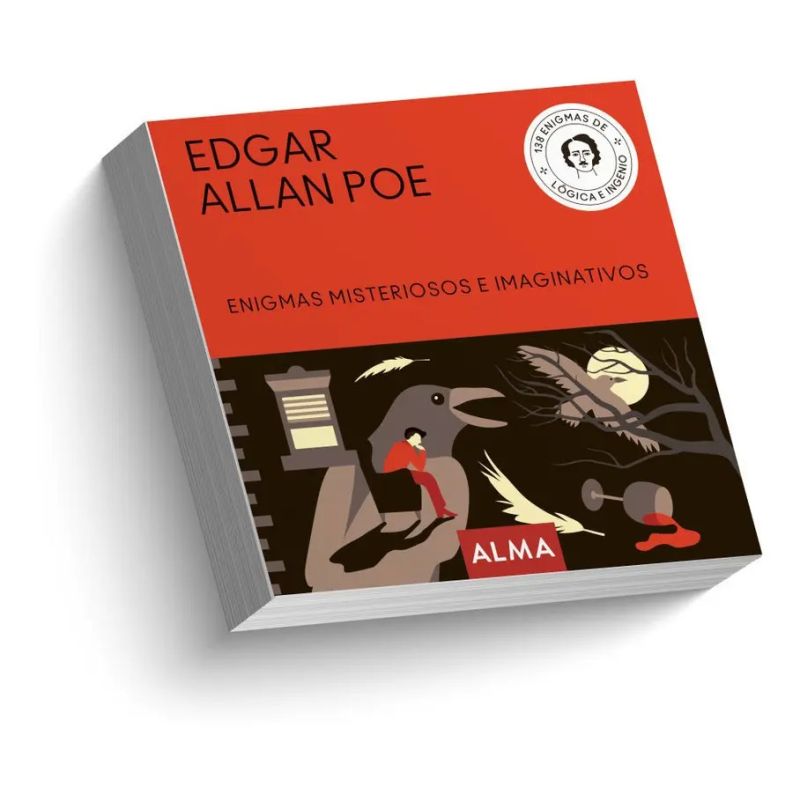 EDGAR ALLAN POE - ENIGMAS MISTERIOSOS E IMAGINATIVOS (Nuevo)