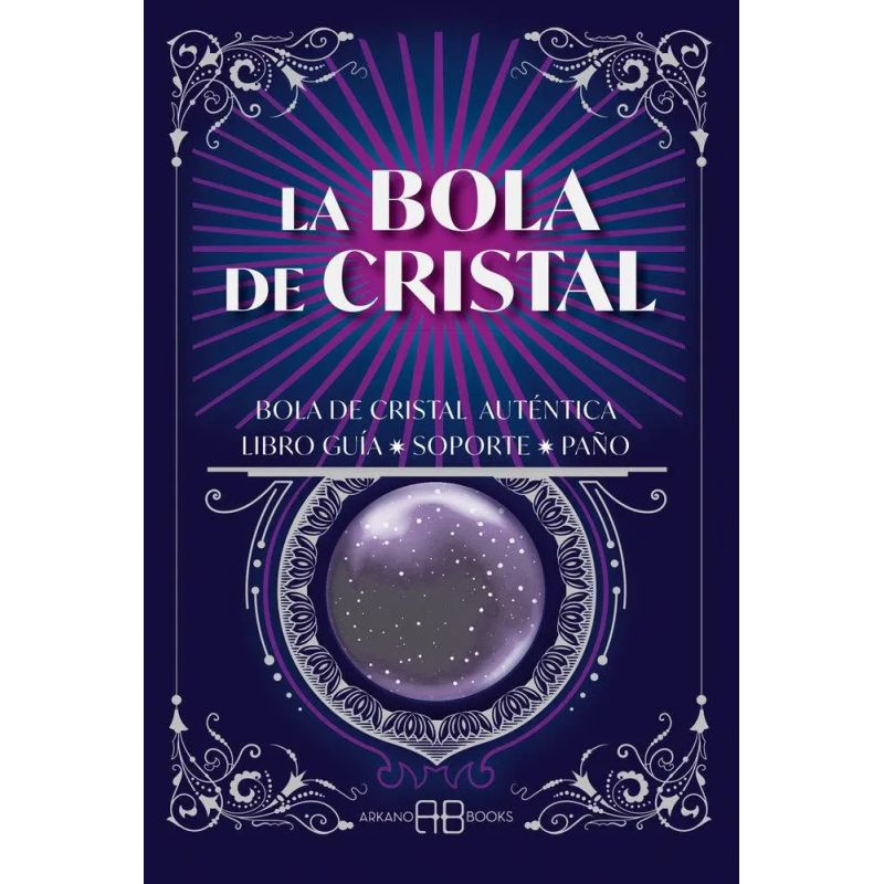 BOLA DE CRISTAL, LA - PACK - LIBRO + BOLA + SOPORTE + PAÑO (Nuevo)