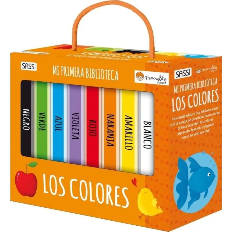 COLORES, LOS - MI PRIMERA BIBLIOTECA - CARTONE
