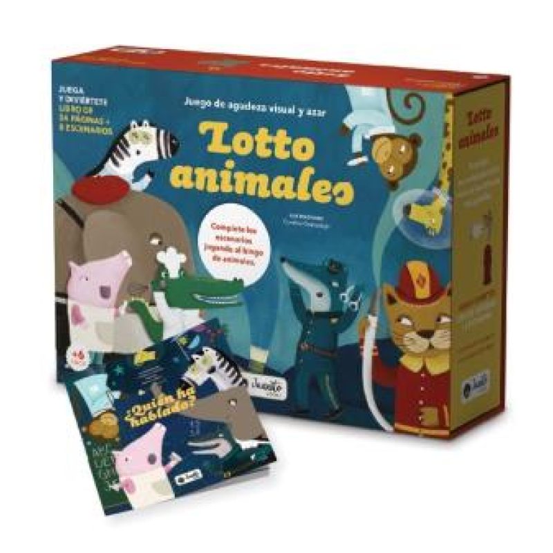 LOTTO ANIMALES - JUEGO DE AGUDEZA VISUAL Y AZAR