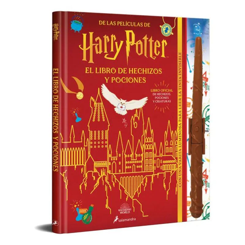 LIBRO DE HECHIZOS Y POCIONES, EL - DE LAS PELICULAS DE HARRY POTTER - TD
