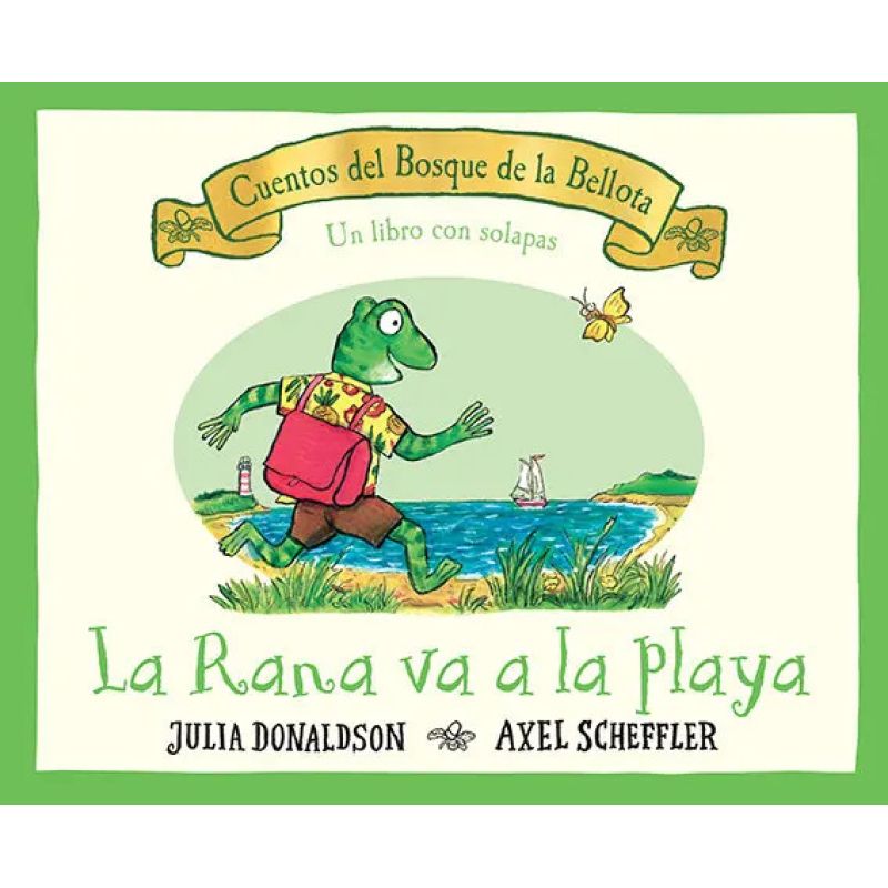 RANA VA A LA PLAYA, LA - CUENTOS DEL BOSQUE DE LA BELLOTA - CARTONE