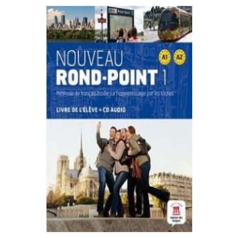 NOUVEAU ROND-POINT 1 A1/A2 - LIVRE DE L'ELEVE + CD*