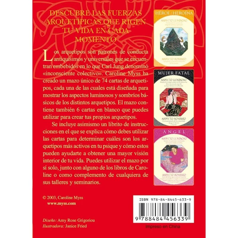 CARTAS DE LOS ARQUETIPOS - Miniatura 2