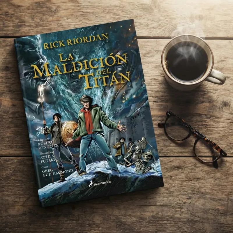 MALDICION DEL TITAN, LA - PERCY JACKSON 3 - NOVELA GRAFICA - Miniatura 6