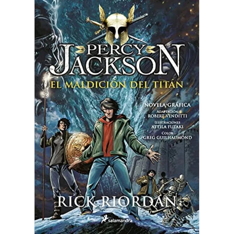 MALDICION DEL TITAN, LA - PERCY JACKSON 3 - NOVELA GRAFICA - Miniatura 2
