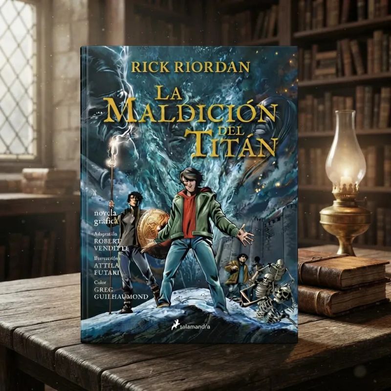 MALDICION DEL TITAN, LA - PERCY JACKSON 3 - NOVELA GRAFICA - Miniatura 4