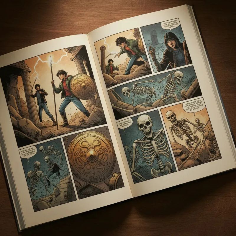 MALDICION DEL TITAN, LA - PERCY JACKSON 3 - NOVELA GRAFICA - Miniatura 3