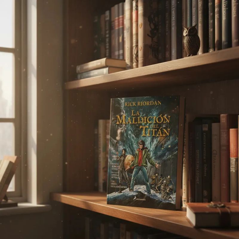 MALDICION DEL TITAN, LA - PERCY JACKSON 3 - NOVELA GRAFICA - Miniatura 5
