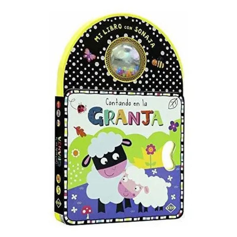 CONTANDO EN LA GRANJA (SO) - LIBRO CON SONAJA (Nuevo)