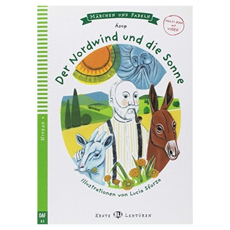 NORDWIND UND DIE SONNE, DER - ERSTE HUB-LEKTUREN STUFE 4