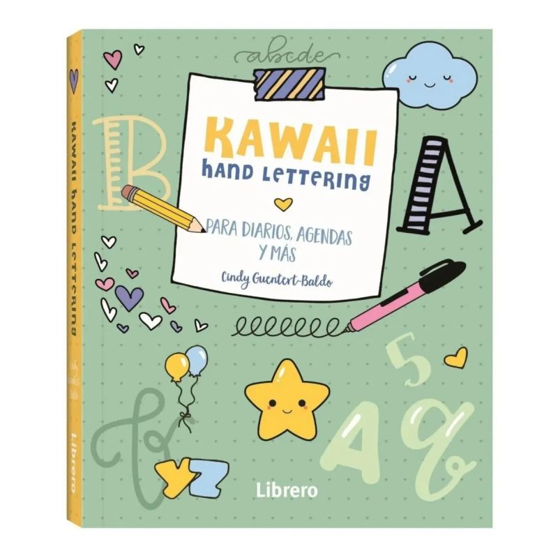 KAWAII HAND LETTERING - PARA DIARIOS, AGENDAS Y MAS (Nuevo)