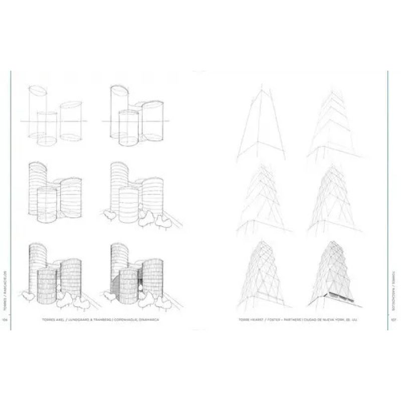 100 OBRAS AQUITECTONICAS FAMOSAS - DIBUJO REALISTA PASO A PASO (Nuevo)