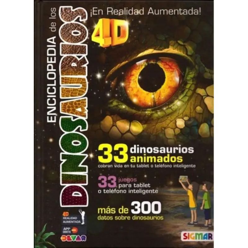 ENCICLOPEDIA DE DINOSAURIOS 4D