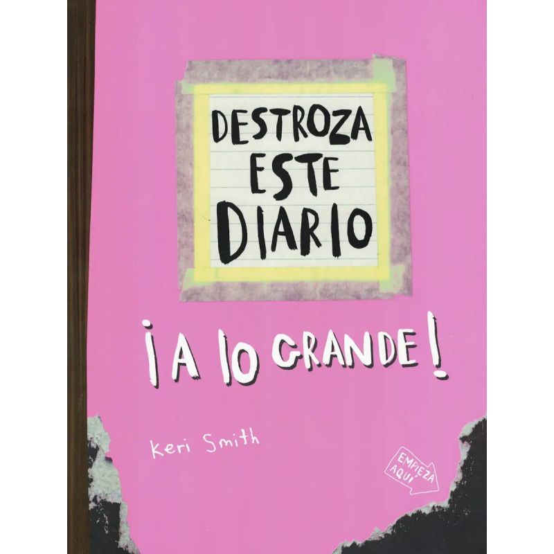 DESTROZA ESTE DIARIO - A LO GRANDE - ROSA FLUO (Nuevo)