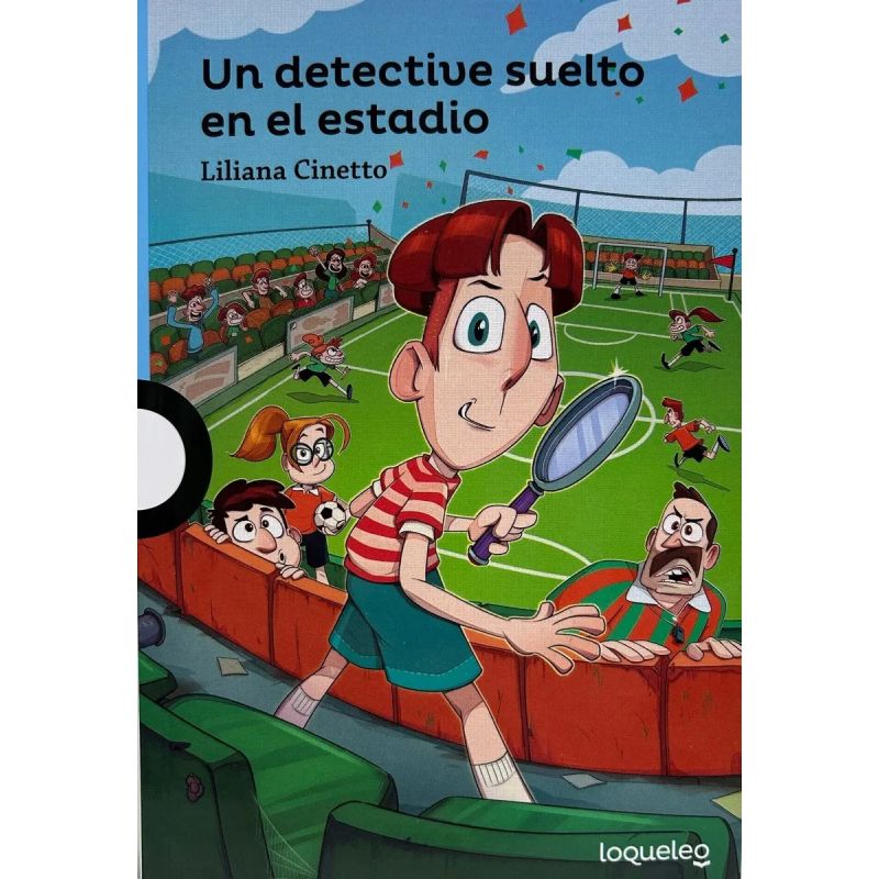 UN DETECTIVE SUELTO EN EL ESTADIO - LOQUELEO AZUL (Nuevo)