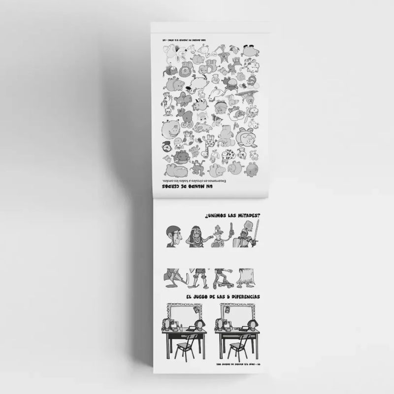 200 JUEGOS DE INGENIO 4-5 AÑOS - Miniatura 3