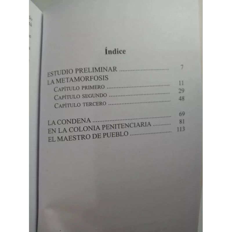 METAMORFOSIS, LA - NOGAL (Nuevo) - Miniatura 4