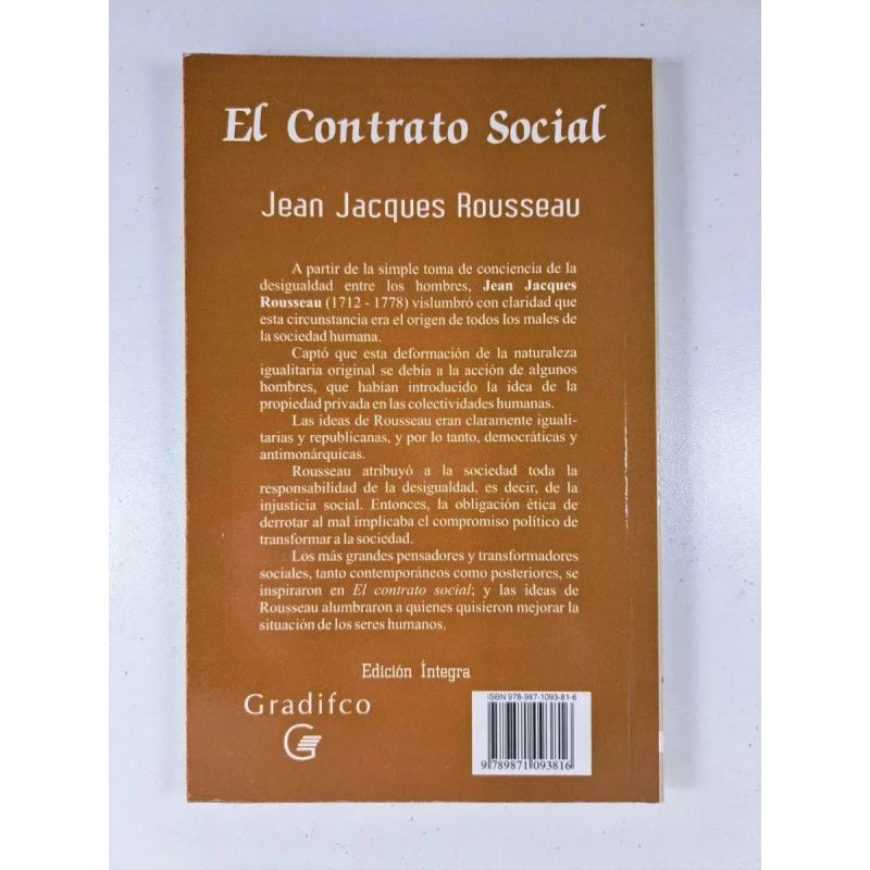 CONTRATO SOCIAL, EL - PENSADORES UNIVERSALES - Miniatura 3