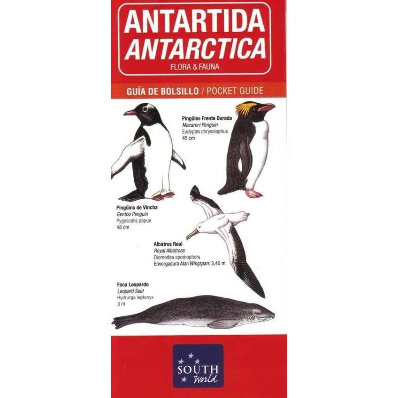 ANTARTIDA FLORA &amp; FAUNA GUIA DE BOLSILLO ESP/ING (Nuevo)