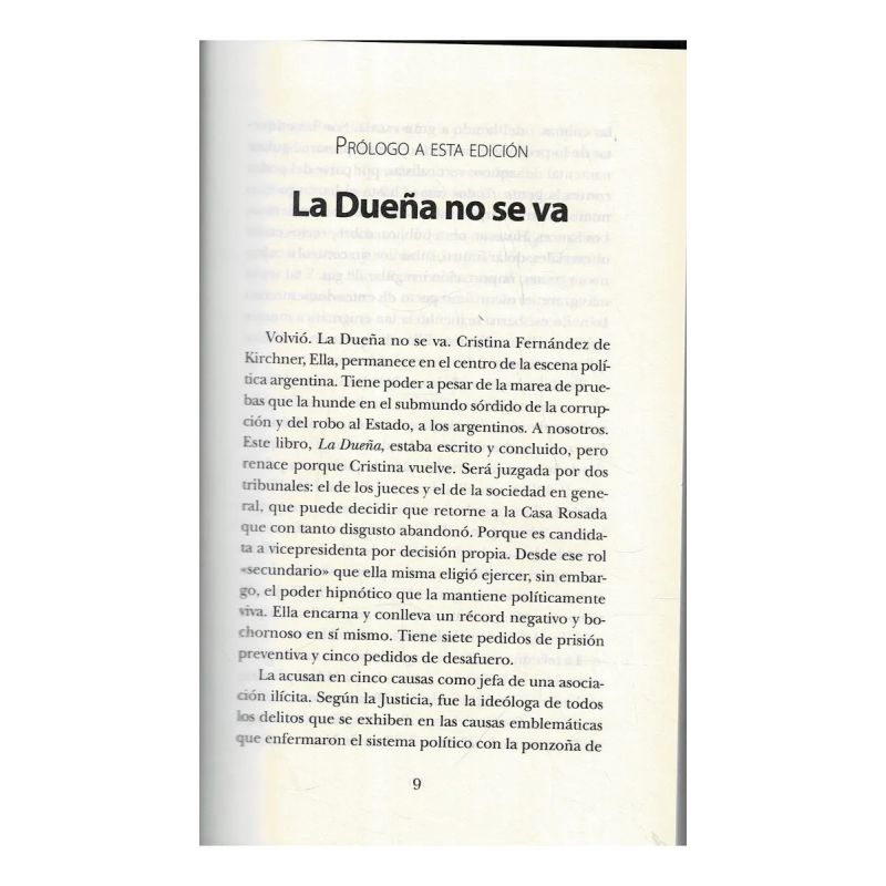 VOLVIO LA DUEÑA - EDICION CORREGIDA Y AUMENTADA (Nuevo) - Miniatura 3