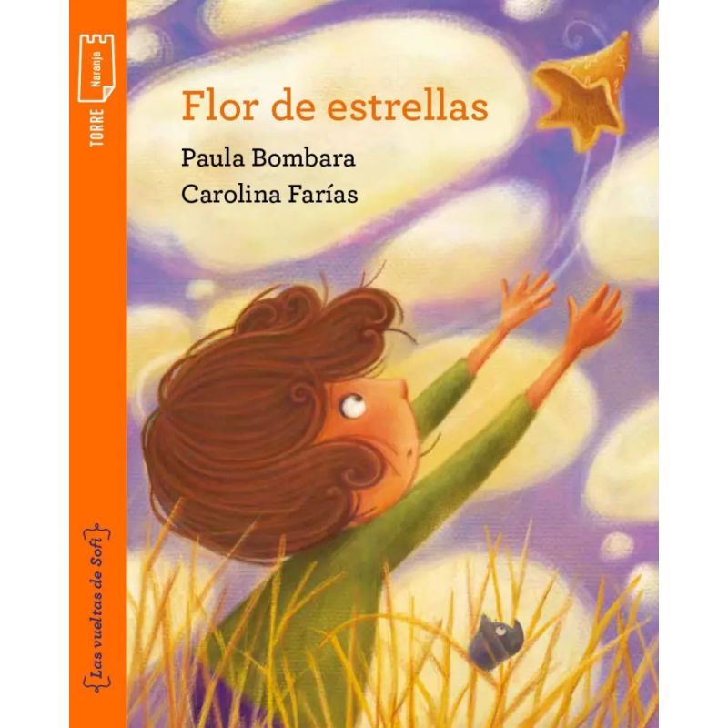 FLOR DE ESTRELLAS - TORRE DE PAPEL NARANJA (Nuevo)