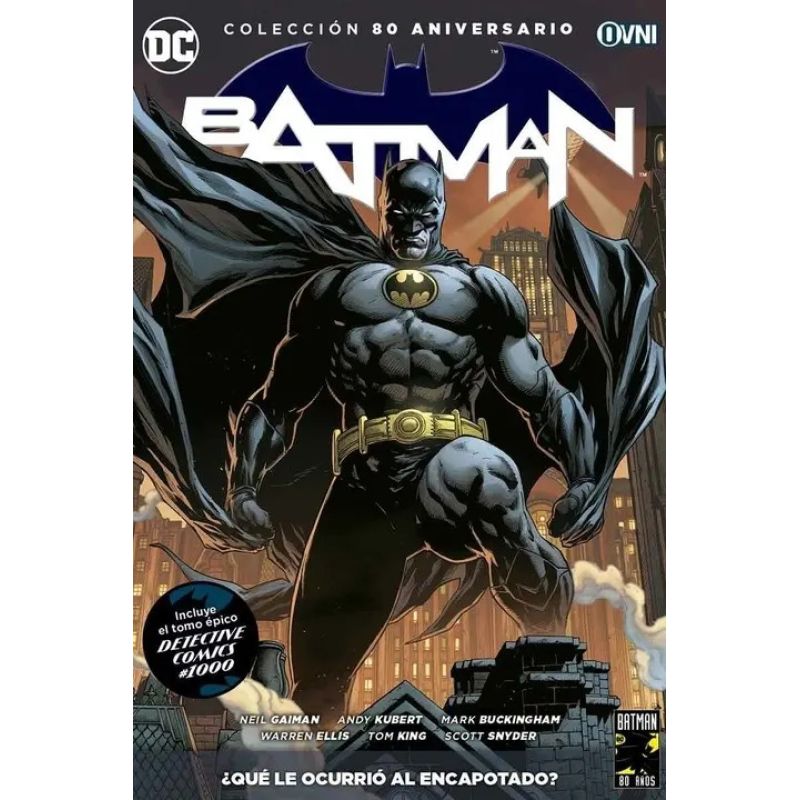 BATMAN 80 ANIVERSARIO 19 - QUE LE OCURRIO AL ENCAPOTADO? - DETECTIVE COMICS #1000 - DC ESPECIALES (Nuevo)