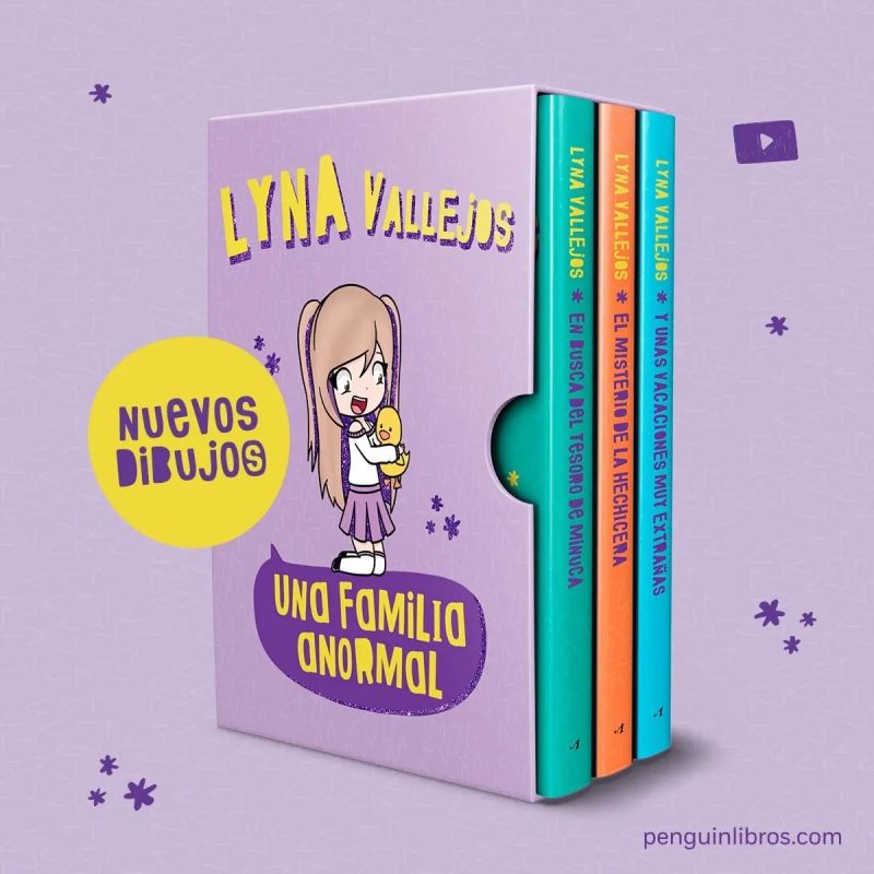 UNA FAMILIA ANORMAL - PACK 3 LIBROS + POSTER (Nuevo)