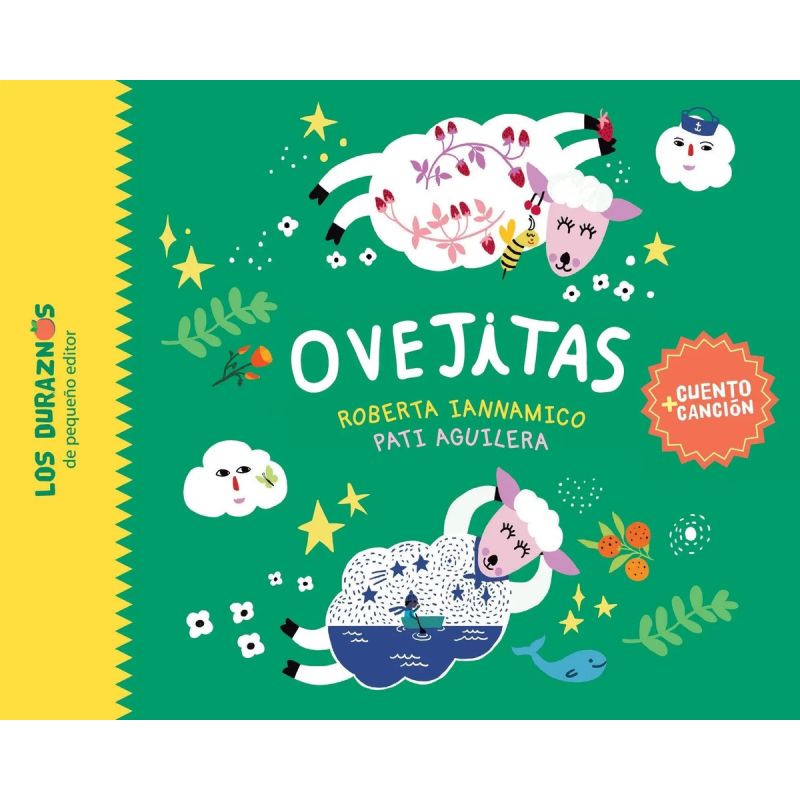 OVEJITAS - LOS DURAZNOS - MAYUSCULA - CARTONE (Nuevo)