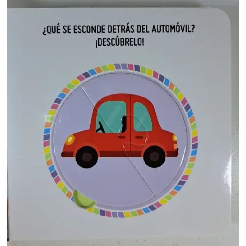 TRANSPORTES - MI PRIMER LIBRO DE ROMPECABEZAS - CARTONE (Nuevo) - Miniatura 4