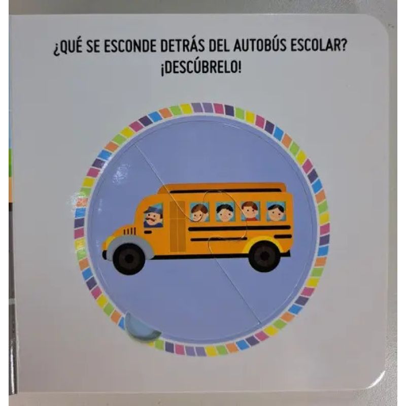 TRANSPORTES - MI PRIMER LIBRO DE ROMPECABEZAS - CARTONE (Nuevo) - Miniatura 8