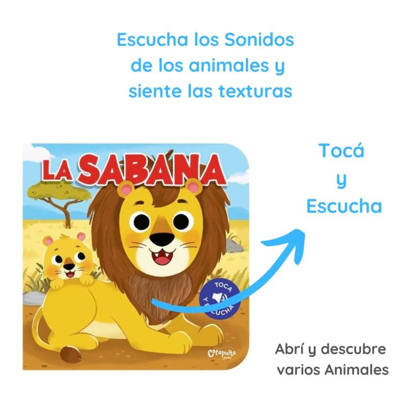 SABANA, LA - TOCA Y ESCUCHA (CARTONE) - Miniatura 3