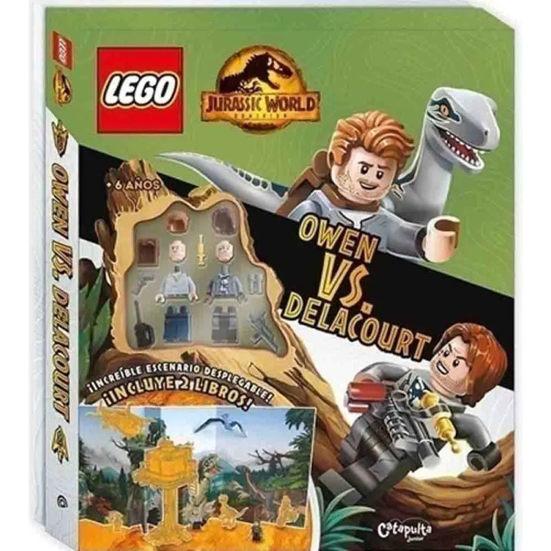 OWEN VS DELACOURT - JURASSIC WORLD - LEGO