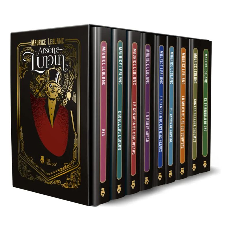 ARSENE LUPIN - OBRAS SELECTAS (BOX SET 9 LIBROS) (Nuevo)