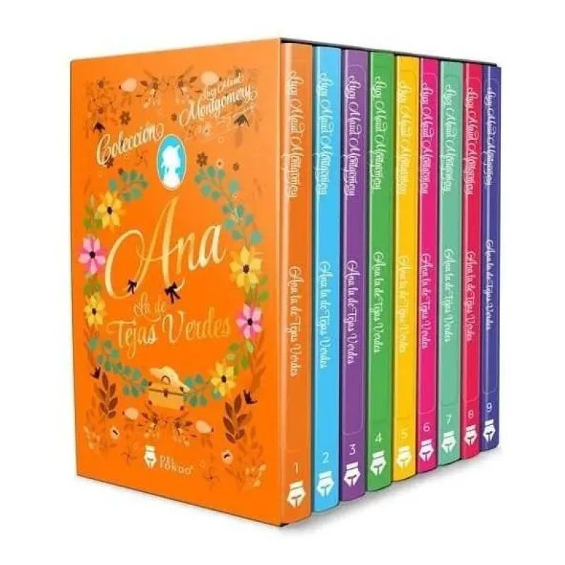 COLECCION ANA LA DE LAS TEJAS VERDES - BOX SET 9 LIBROS (Nuevo)