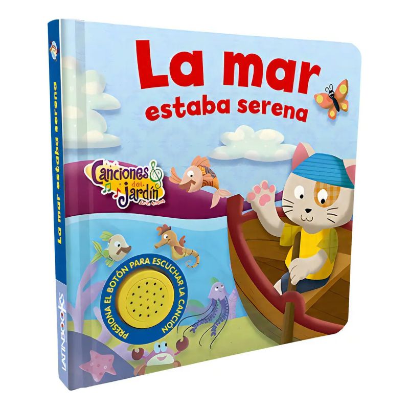 MAR ESTABA SERENA, LA - CANCIONES DEL JARDIN ARRORRO - LIBRO SONORO (Nuevo)
