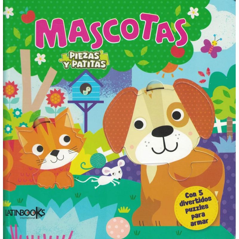 MASCOTAS - PIEZAS Y PATITAS - CARTONE