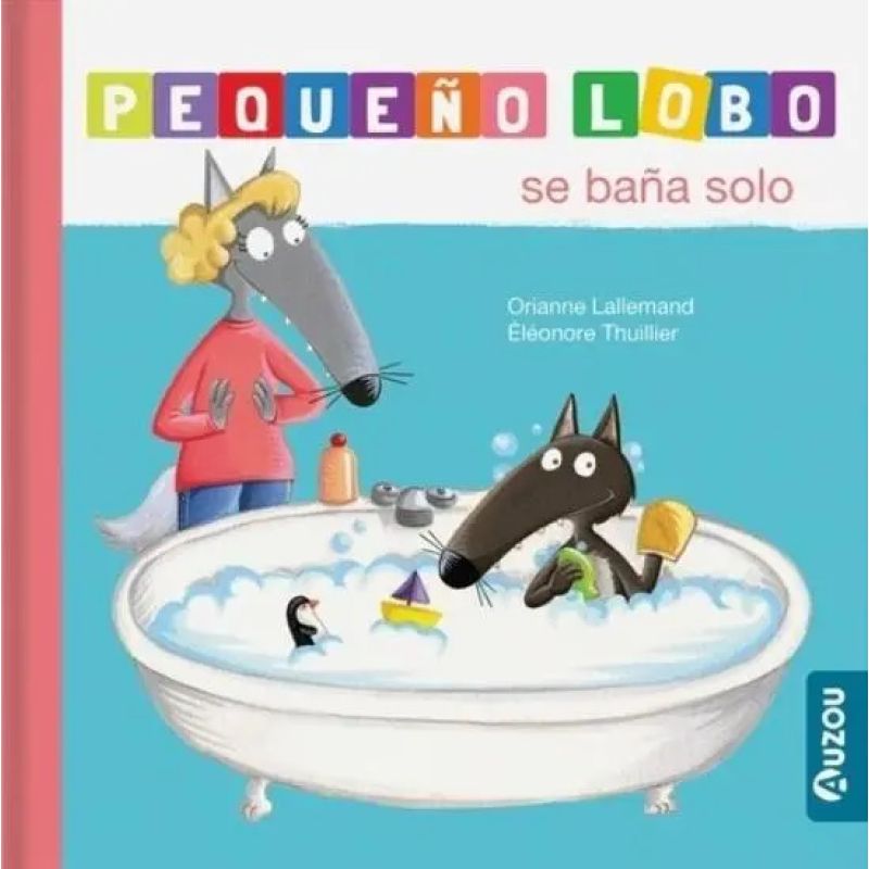 PEQUEÑO LOBO SE BAÑA SOLO - TD (Nuevo)