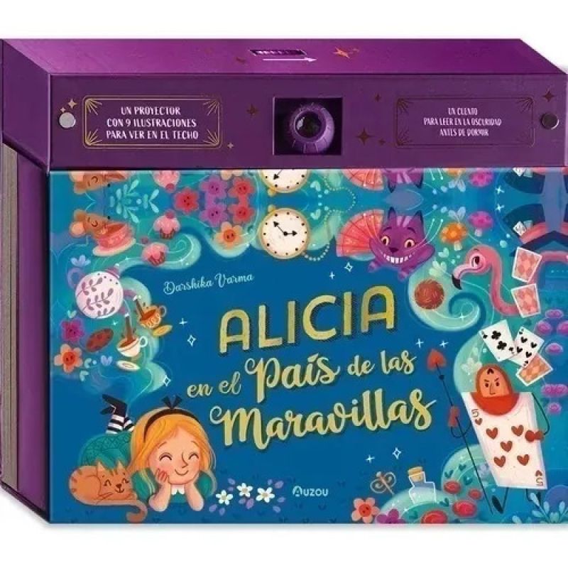 ALICIA EN EL PAIS DE LAS MARAVILLAS - LIBRO PROYECTOR (Nuevo)