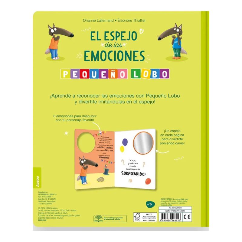 ESPEJO DE LAS EMOCIONES, EL - PEQUEÑO LOBO - TD - Miniatura 2