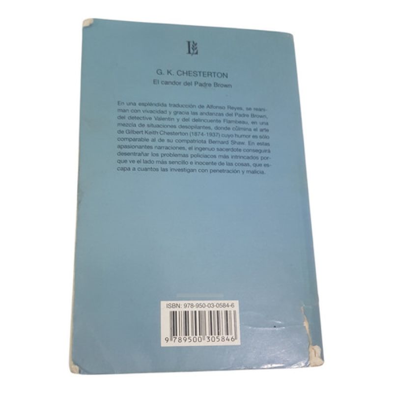 El Candor Del Padre Brown - G K Chesterton - Losada (Usado) - Miniatura 2