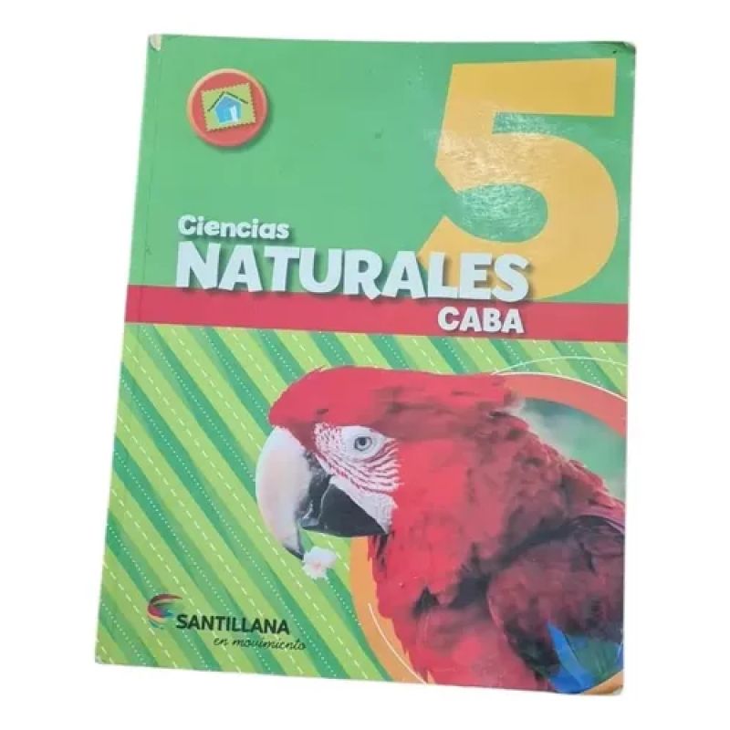 Naturales 5 Caba. En Movimiento - Santillana (Usado)