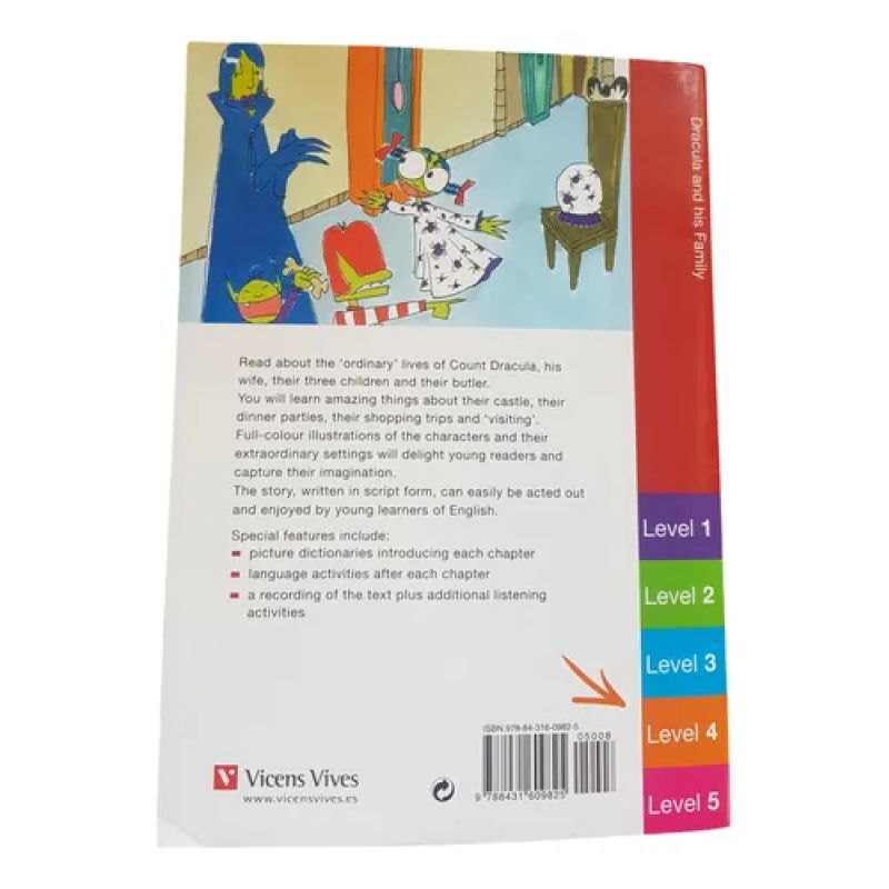 Dracula And His Family -black Cat Earlyreads Level 4 -sin Cd (Usado) - Miniatura 2