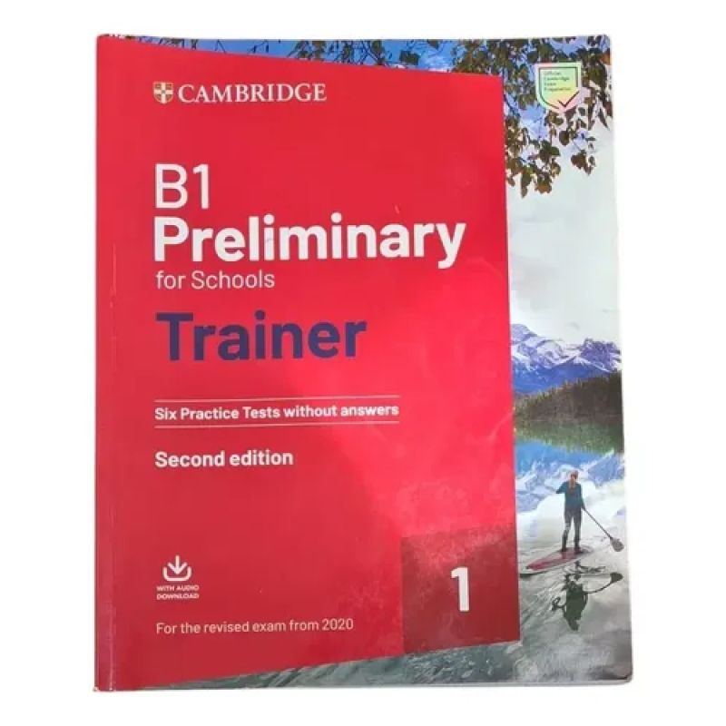 Preliminary For Schools Trainer B1 2ed W/answers - Cambridge (Usado)