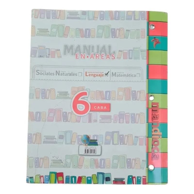 Manual En Áreas - Lenguaje - 6 - Caba - Carpeta De Prácticas (Usado) - Miniatura 2