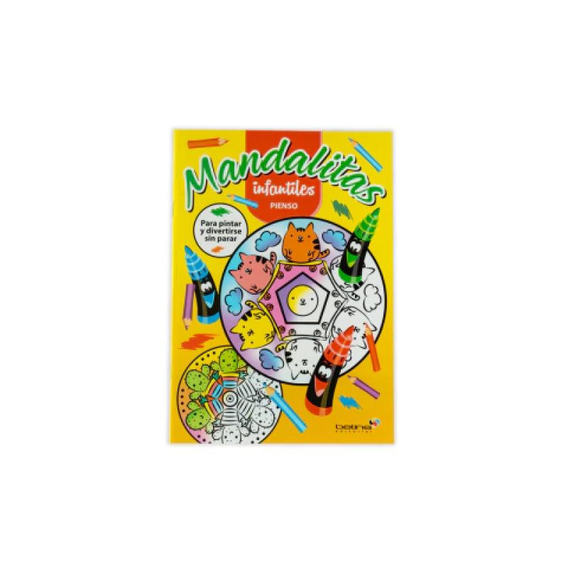 MANDALITAS INFANTILES 4 TITULOS