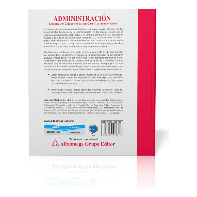 ADMINISTRACION ENFOQUE POR COMPETENCIAS CON CASOS LATINOAMERICANOS (CONTENIDOS INTERACTIVOS WEB)