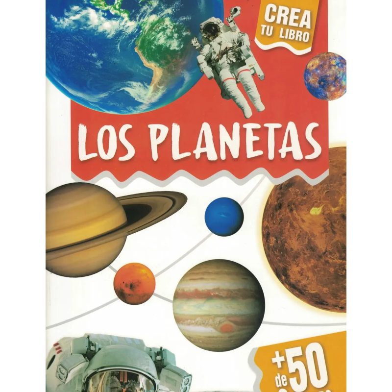 PLANETAS (+ DE 50 STICKERS) (CREA TU LIBRO)